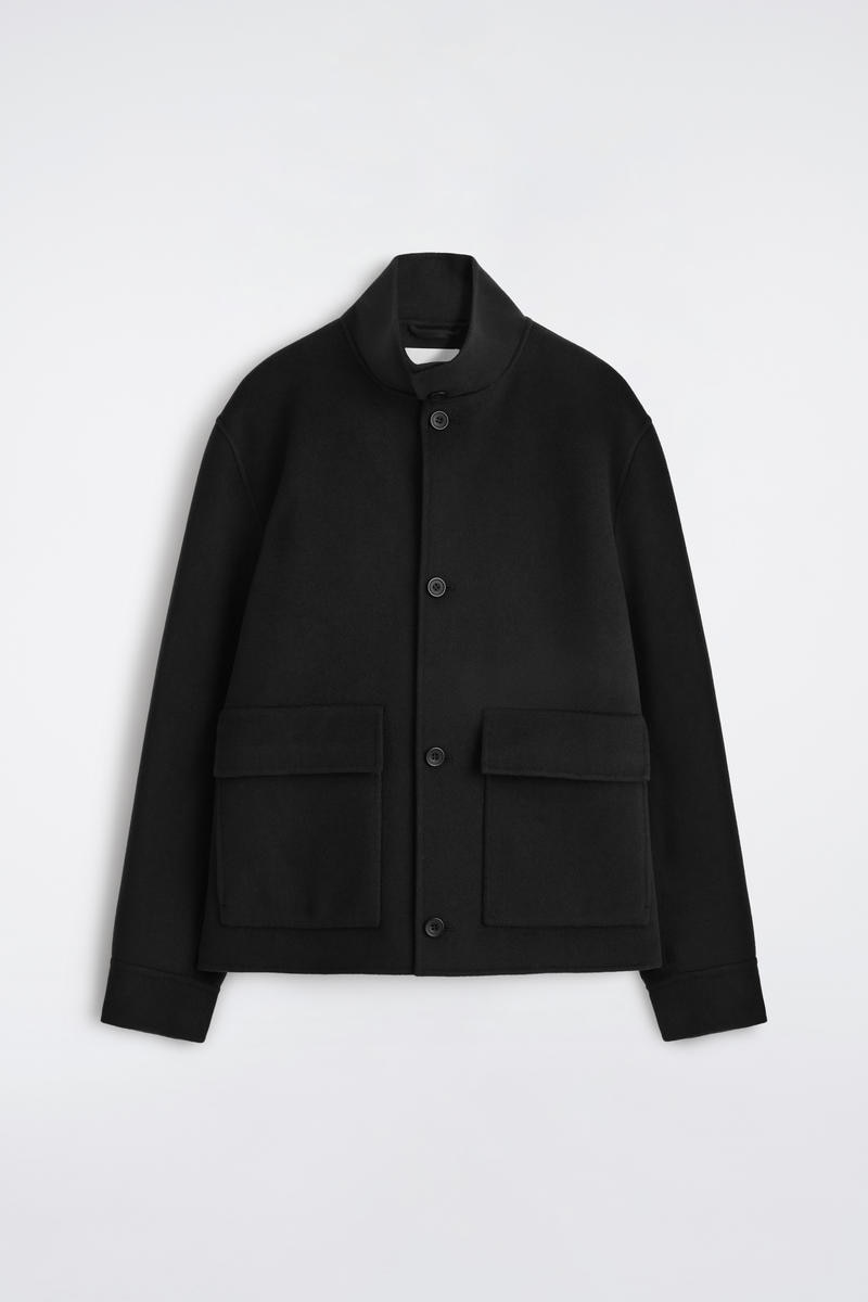 SPLIT WOOL HARRINGTON JACKET スプリットウール ハリントンジャケット