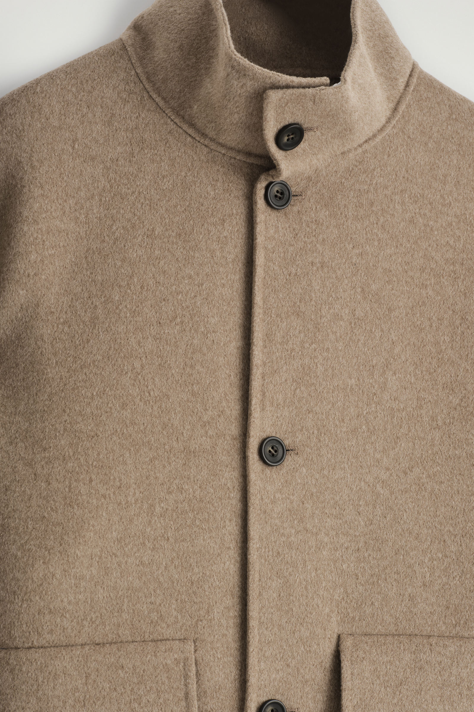 SPLIT WOOL HARRINGTON JACKET スプリットウール ハリントンジャケット