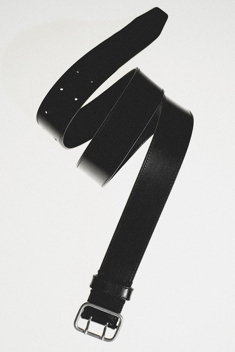 COS 2本ピンバックルレザーベルト