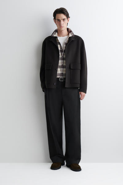 COS チェックピマコットンシャツ