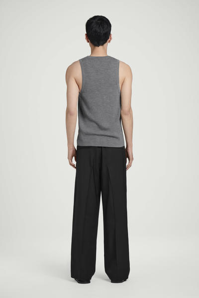 COS メリノウールリブタンクトップ