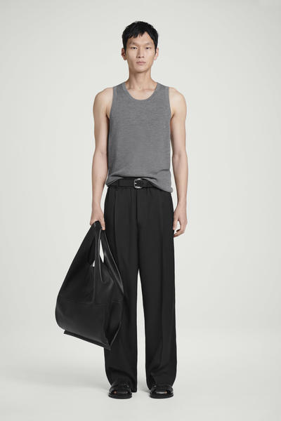 COS メリノウールリブタンクトップ