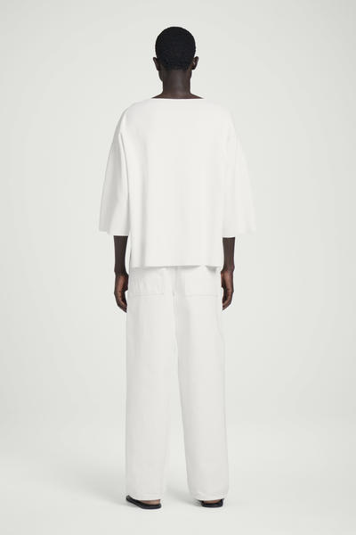 COS オーバーサイズボートネックセーター