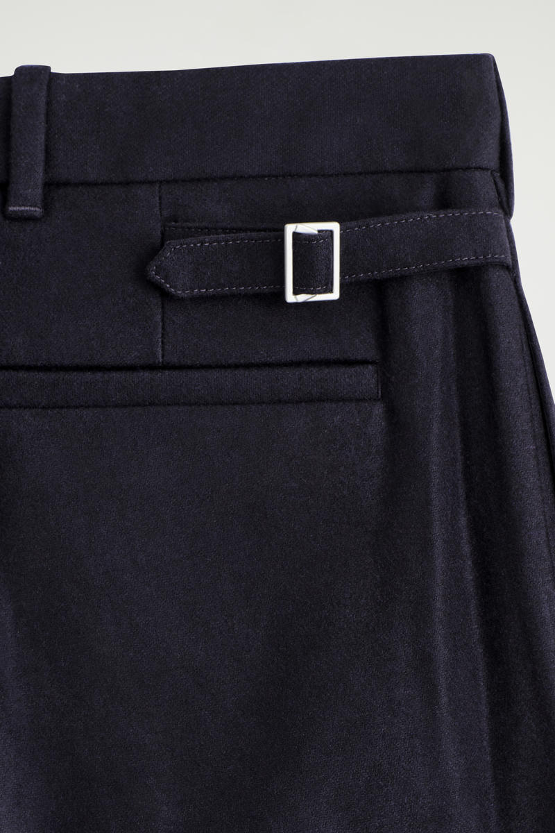 COS オーバーサイズウールストレートレッグパンツ