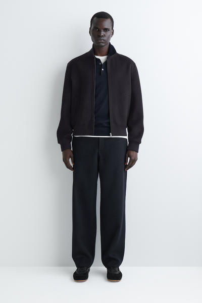 COS リラックスフィット スラックス EUR 46 ブラック COS リラックスフィット スラックス EUR 46 ブラック トップス