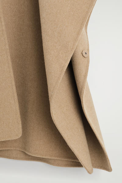 COS ダブルフェイスウールスカーフケープ