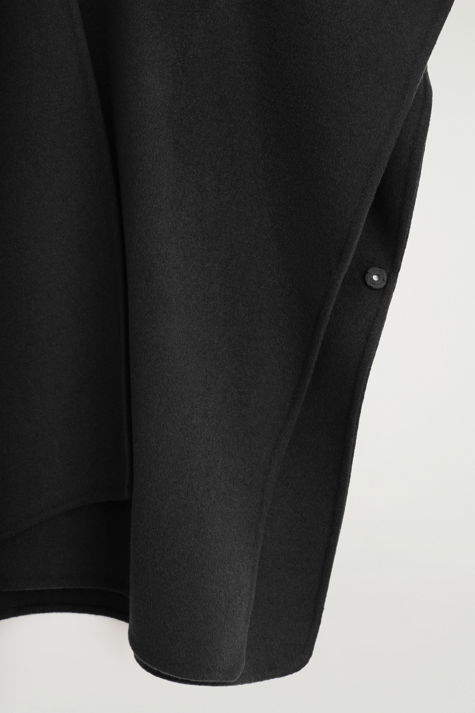 DOUBLE-FACED WOOL SCARF CAPE ダブルフェイスウールスカーフ