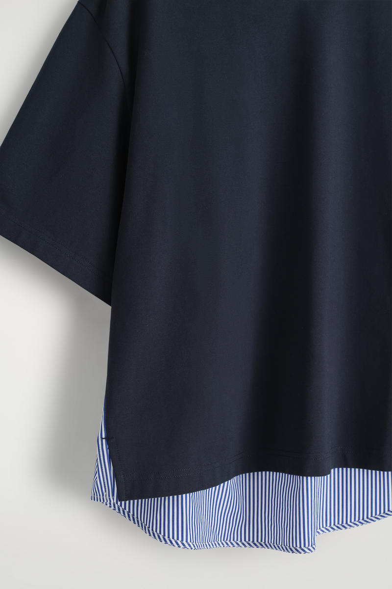 COS パネルTシャツ