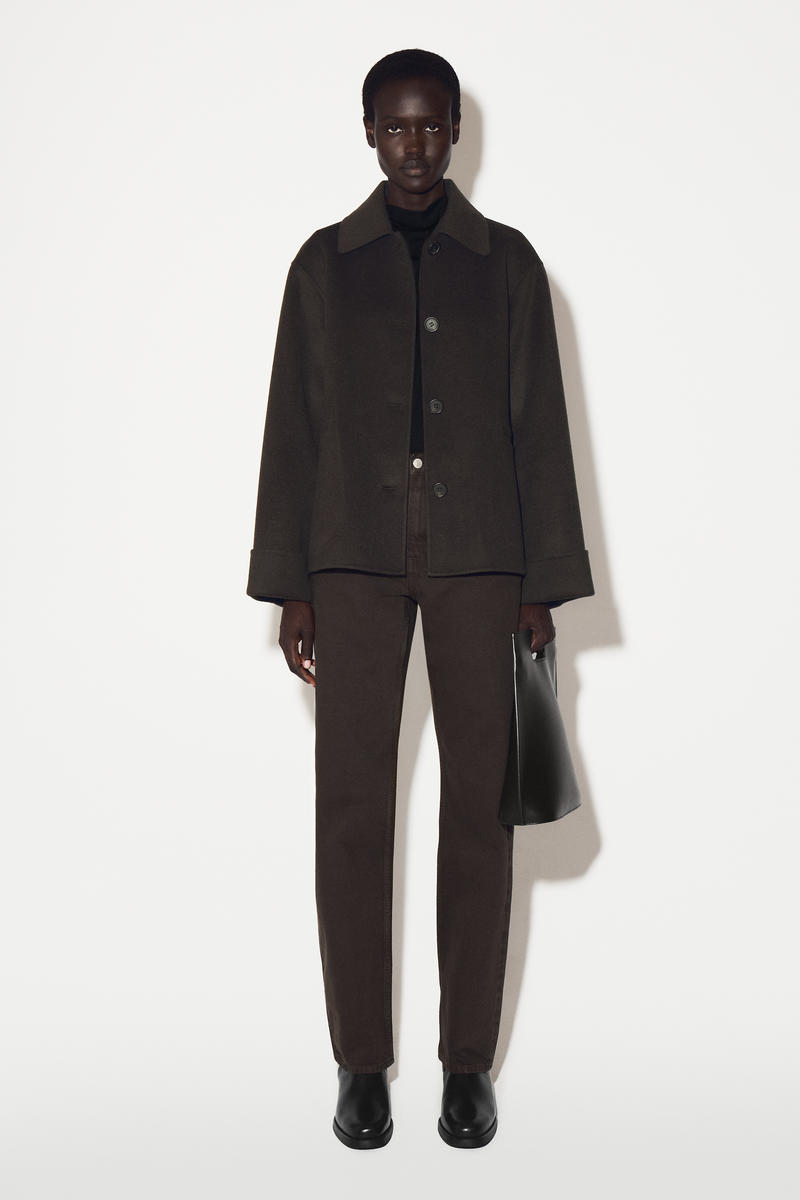 J*8様 美品　COS ボクシーダブルフェイスウールジャケット　XS BOXY DOUBLE-FACED WOOL JACKET ボクシーダブルフェイスウール