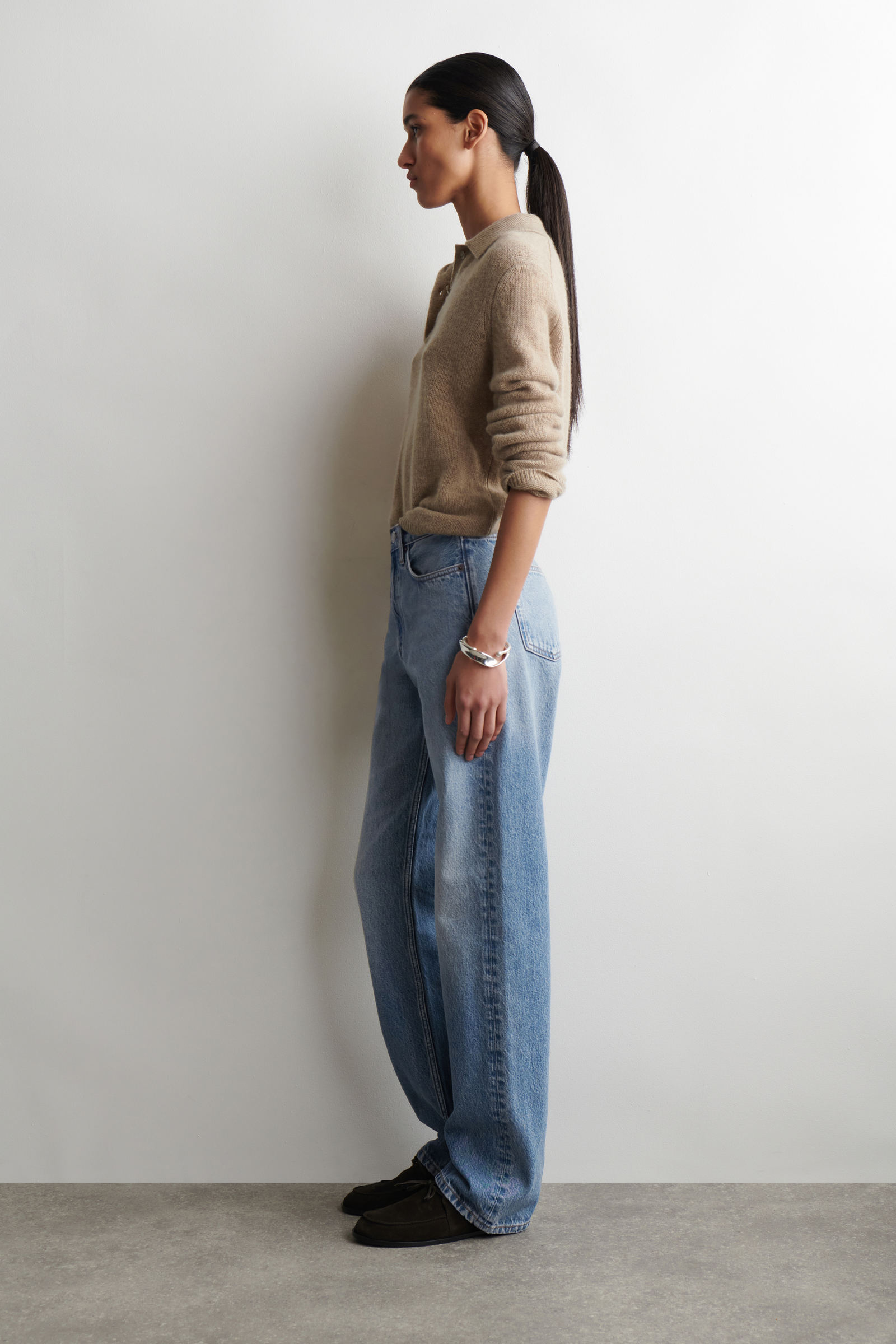 REPRISE STRAIGHT-LEG JEANS REPRISE ストレートレッグジーンズ