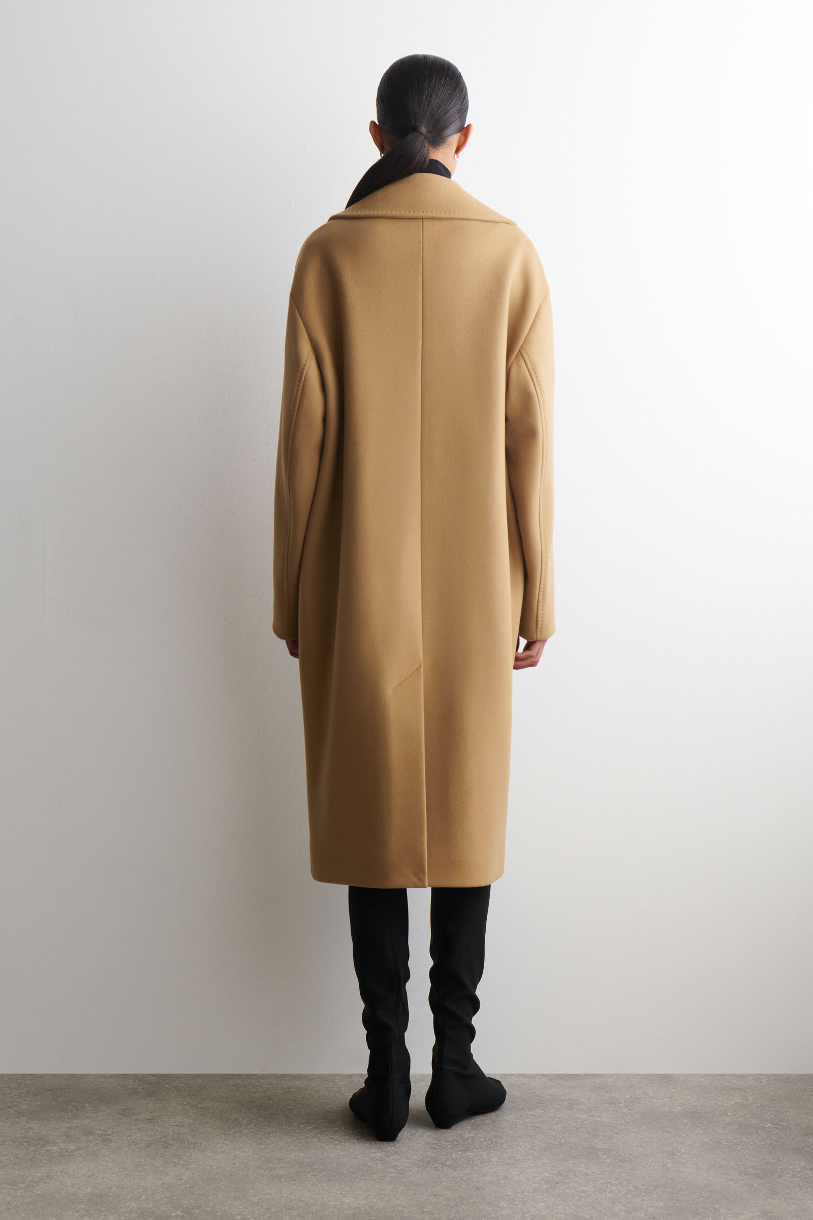 COS オーバーサイズダブルブレストウールピーコート OVERSIZED DOUBLE-BREASTED WOOL COAT オーバーサイズ ダブルブレスト
