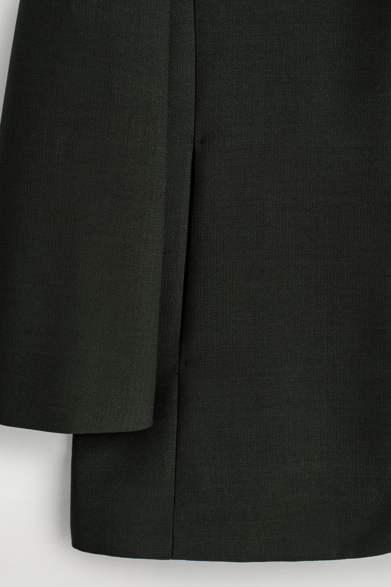 COS ロングラインウールブレンドブレザー