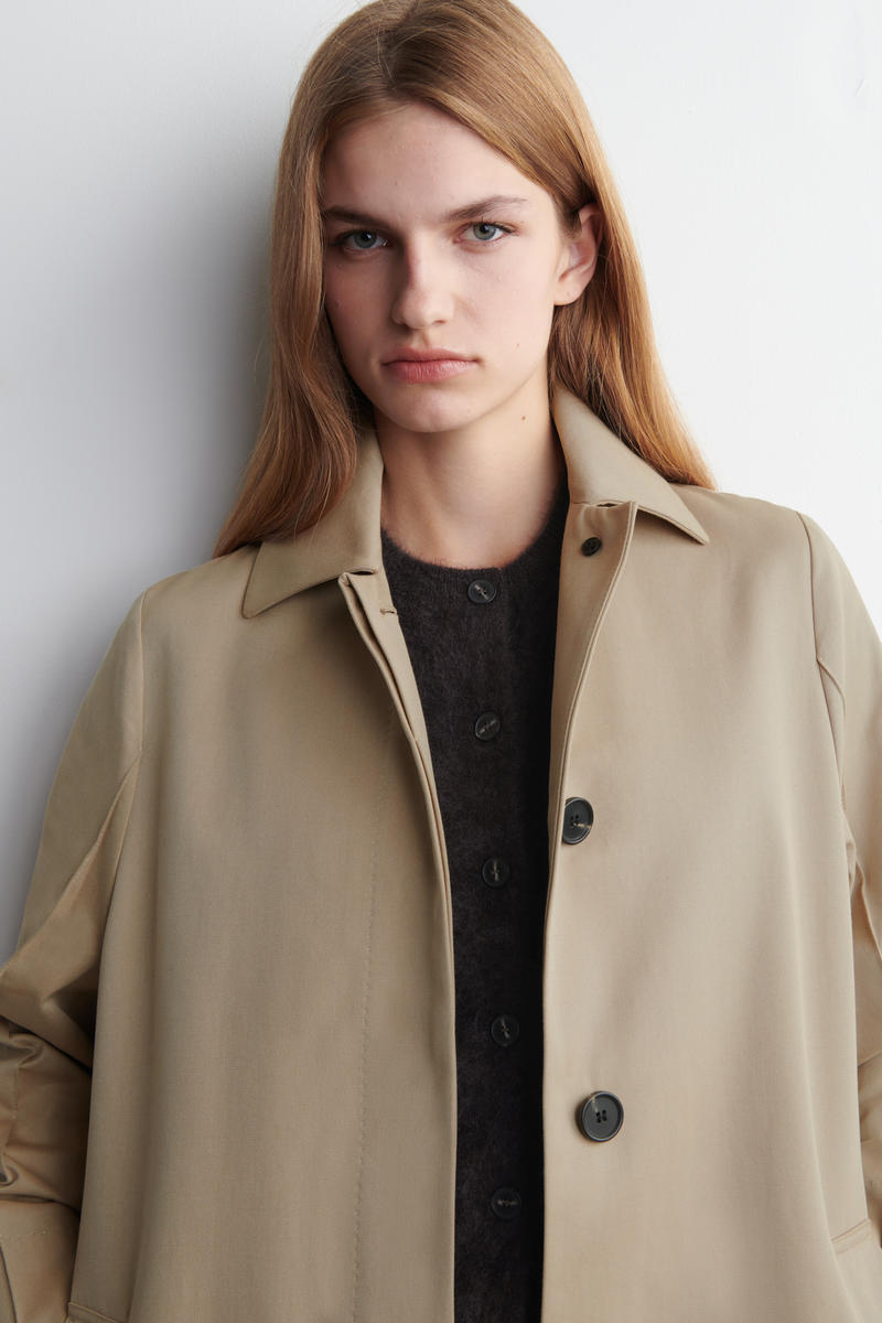 COS クラシックコットンカーコート