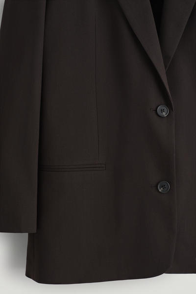 COS メリノウールブレンドブレザー