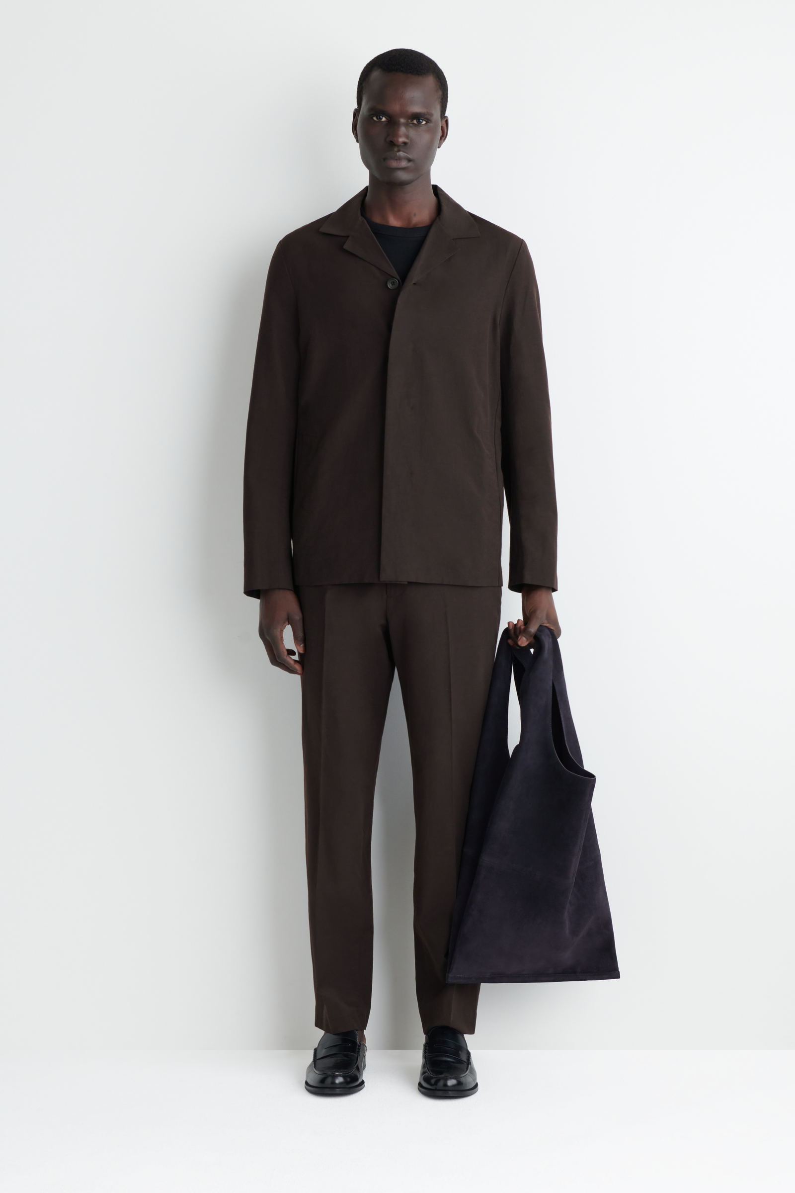 SLOUCHY TOTE - SUEDE スラウチートート - スエード｜COS コス