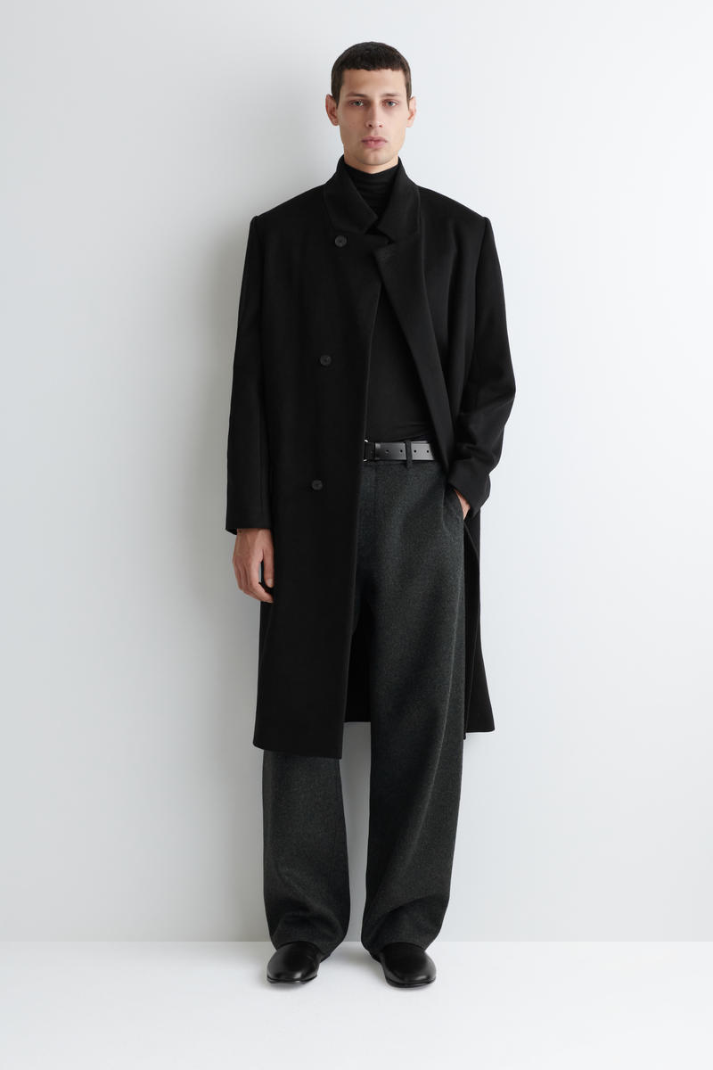 COS スリムレザーブーツ