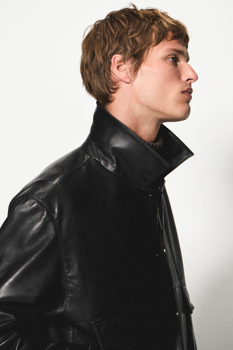 LEATHER BLOUSON JACKET レザーブルゾンジャケット｜COS コス