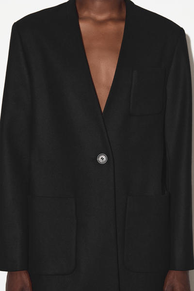 COS カラーレスウールカシミヤコート