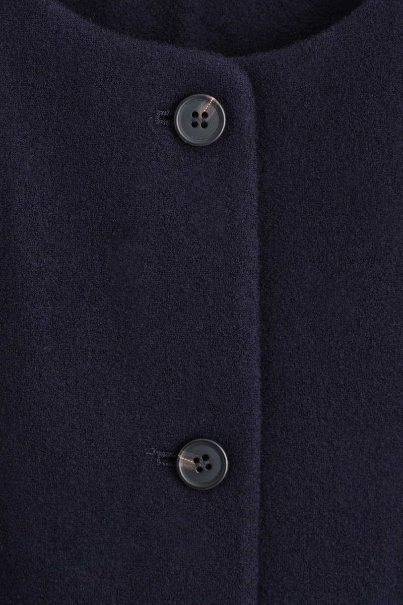 COS ボイルドメリノウールベスト