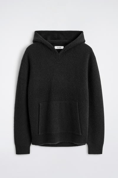 COS ボイルドカシミアフーディー