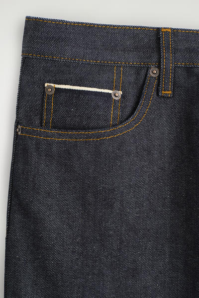 COS ライダー RAW セルビッジ ストレートレッグジーンズ