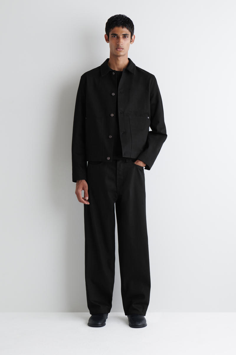 COS ライダー RAW セルビッジ ストレートレッグジーンズ