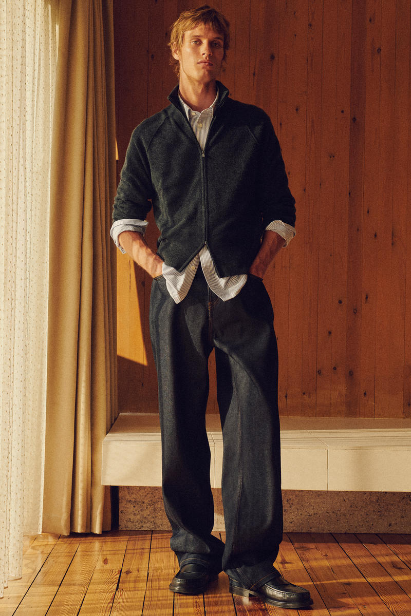 COS ライダー RAW セルビッジ ストレートレッグジーンズ