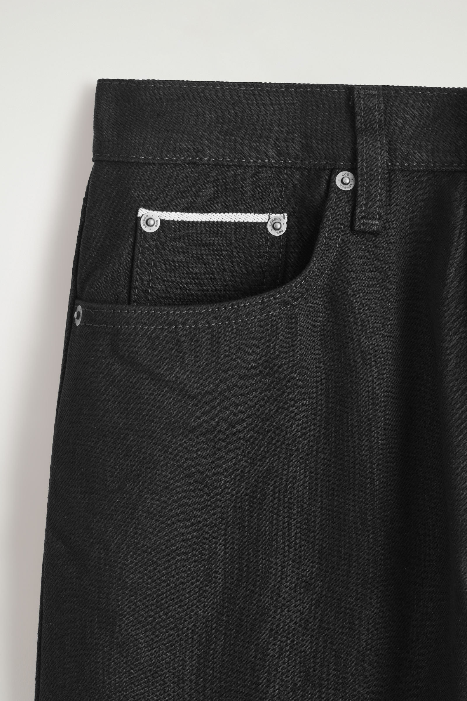 COS RIDER RAW セルビッチストレートレッグジーンズ インディゴ RIDER RAW SELVEDGE STRAIGHT-LEG JEANS ライダー RAW セルビッジ