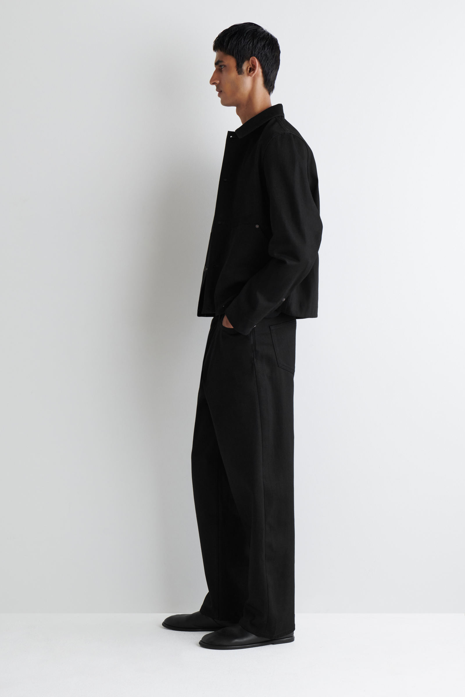 RIDER RAW SELVEDGE STRAIGHT-LEG JEANS ライダー RAW セルビッジ