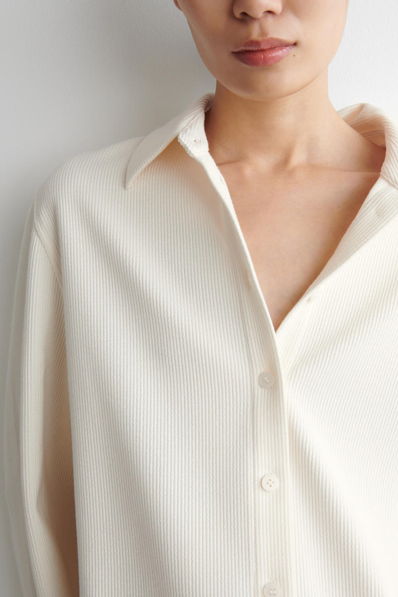 CORDUROY SHIRT コーデュロイシャツ ホワイト｜COS コス 公式