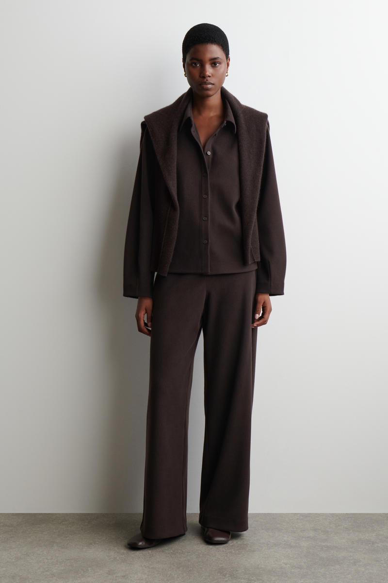 CORDUROY SHIRT コーデュロイシャツ ダークブラウン｜COS コス 公式