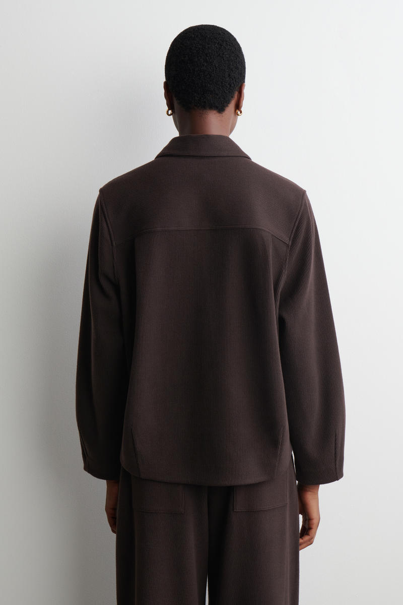 CORDUROY SHIRT コーデュロイシャツ ダークブラウン｜COS コス 公式