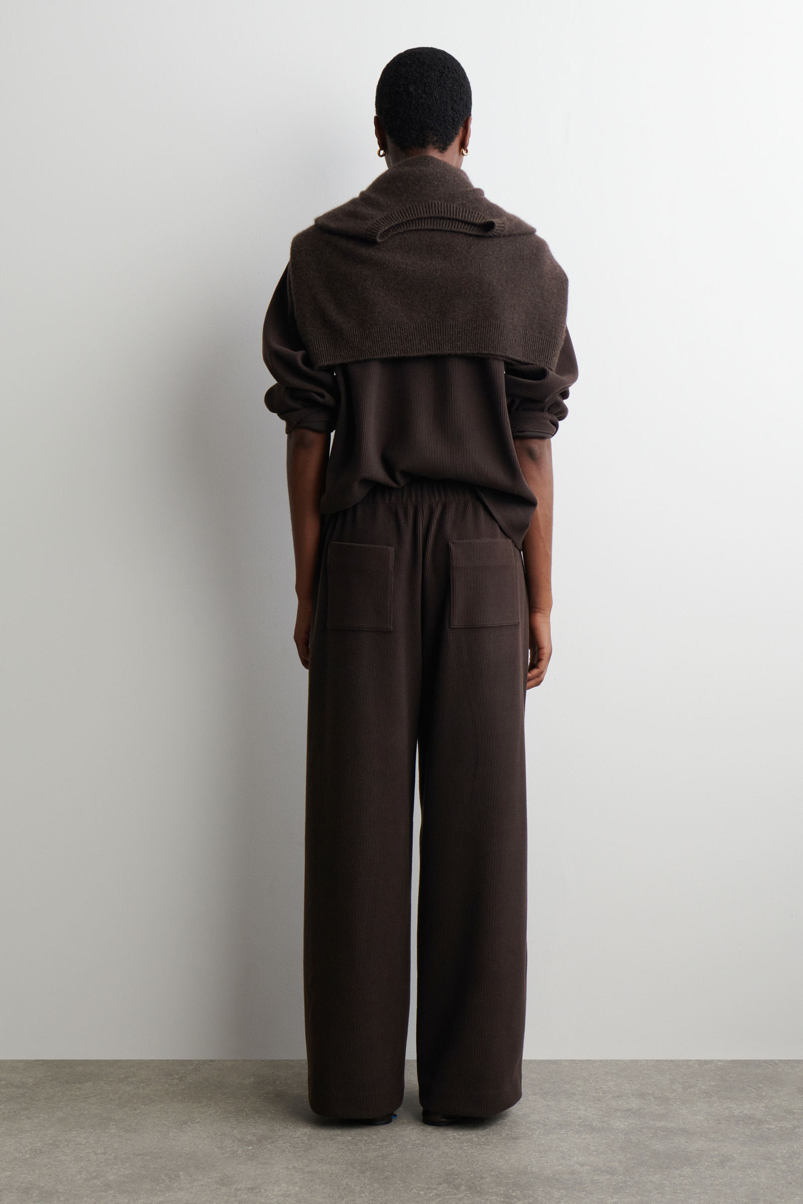 CORDUROY WIDE-LEG TROUSERS コーデュロイワイドレッグパンツ