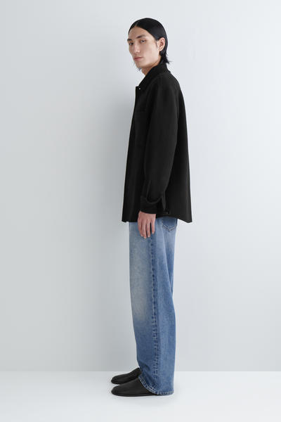 COS スプリットウールオーバーシャツ