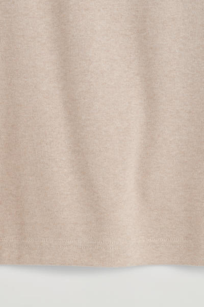 COS コットンジャージー 長袖トップス