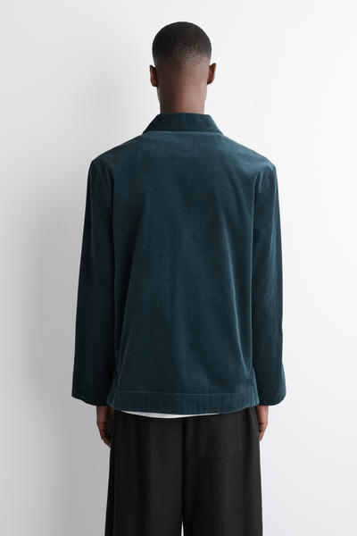 COS 綿コーデュロイオーバーシャツ