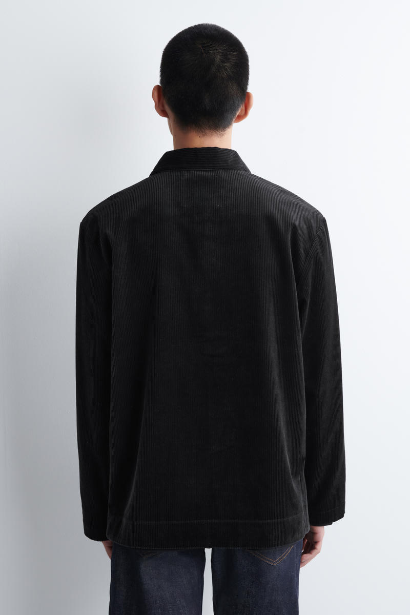 COS 綿コーデュロイオーバーシャツ