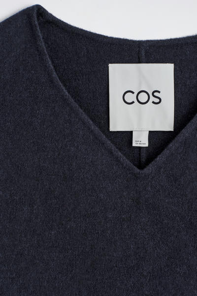 COS スプリットウールVネックベスト