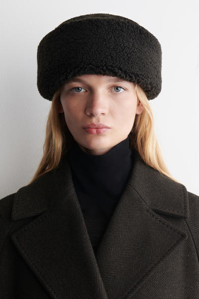 COS テディ 折りたたみハット