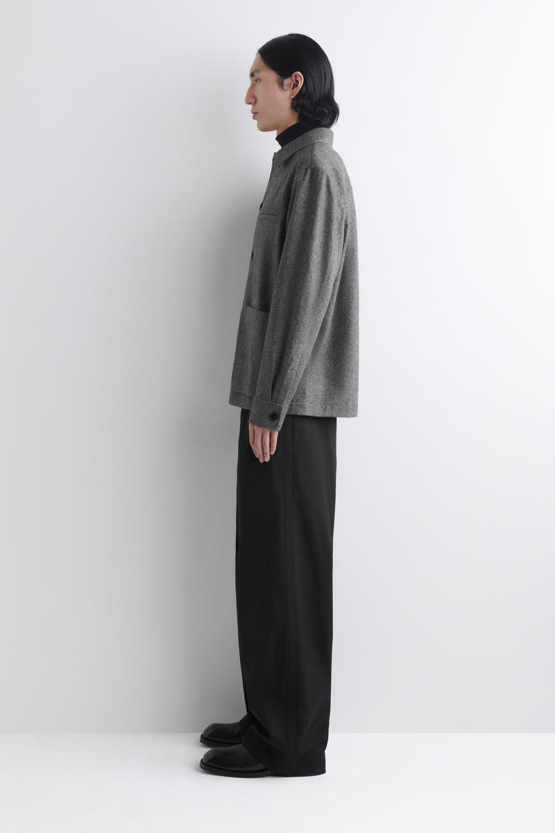 COS ウールオーバーシャツ