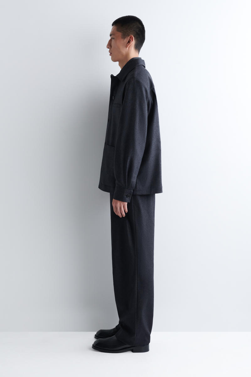 COS ウールオーバーシャツ