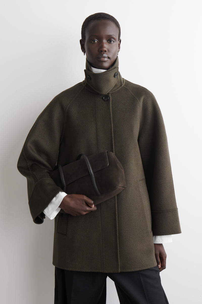 COS ヌーボー ショルダーバッグ - レザー