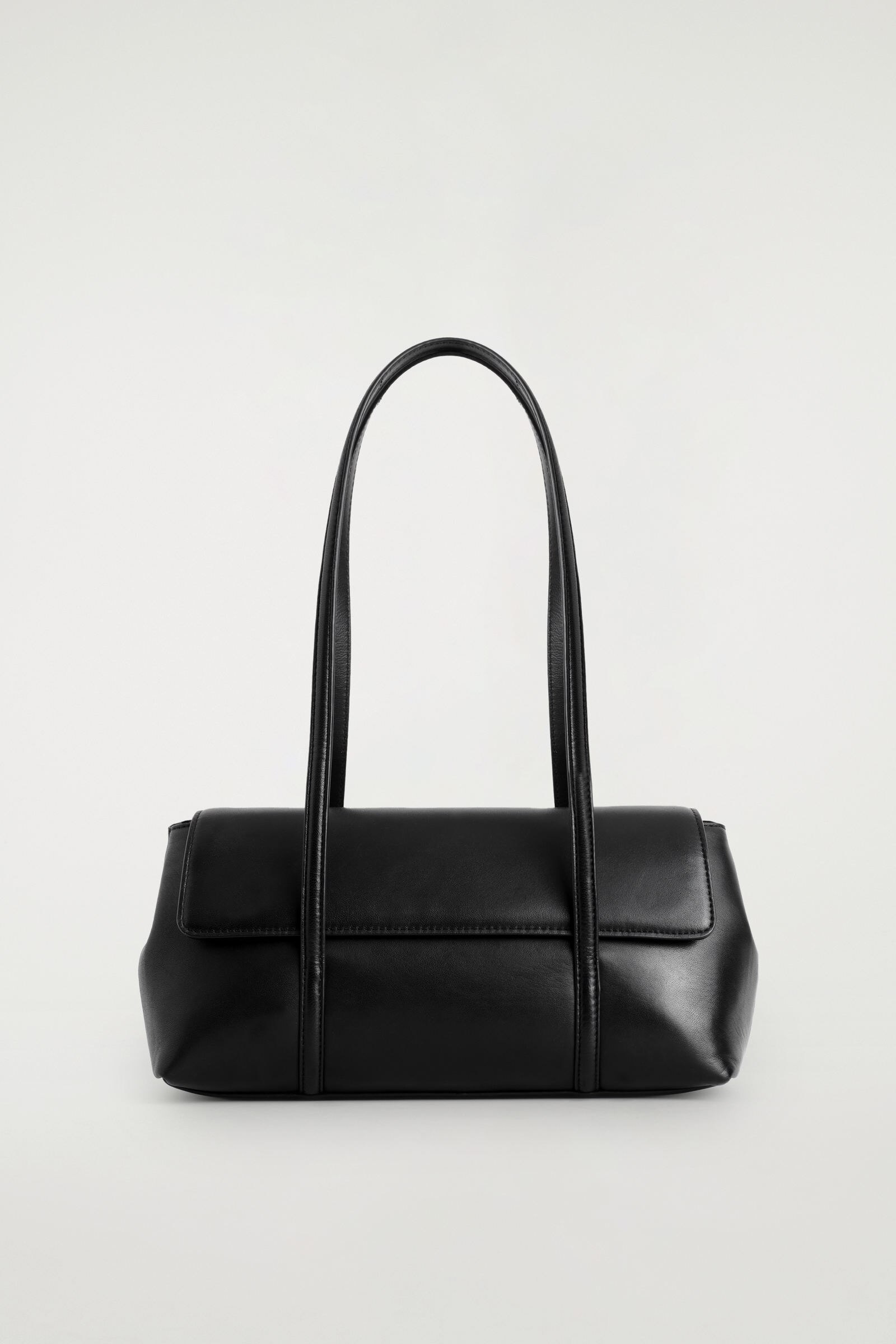 COS コス NOUVEAU SHOULDER BAG レザー ブラック NOUVEAU SHOULDER BAG - LEATHER ヌーボー ショルダーバッグ - レザー