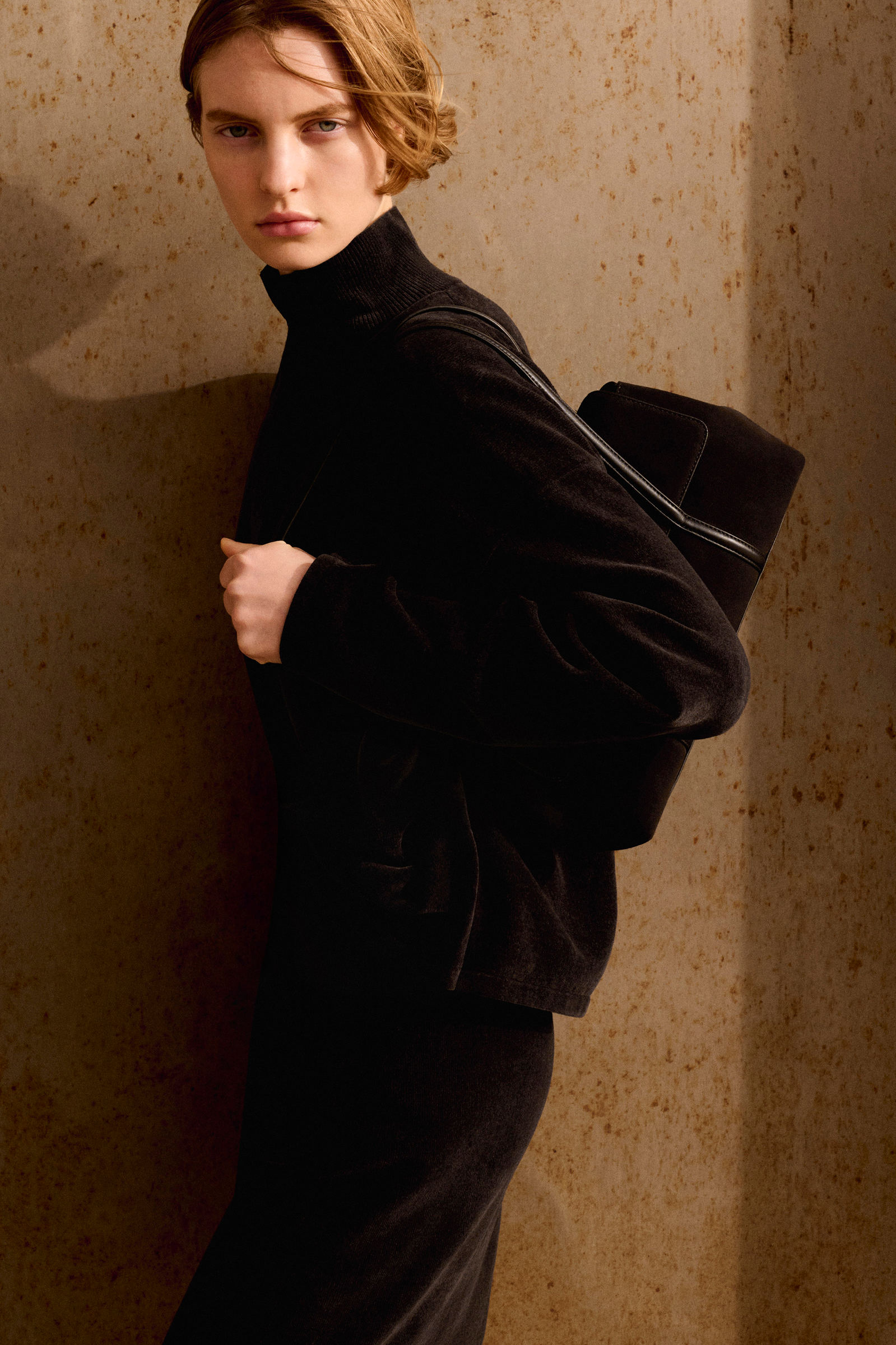 NOUVEAU SHOULDER BAG - LEATHER ヌーボー ショルダーバッグ - レザー