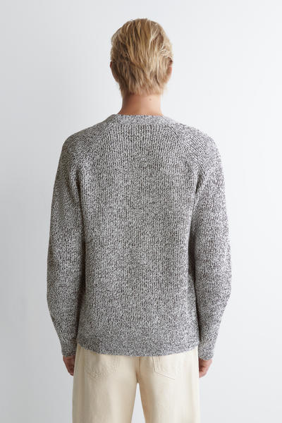 COS フレックドVネックジップアップカーディガン