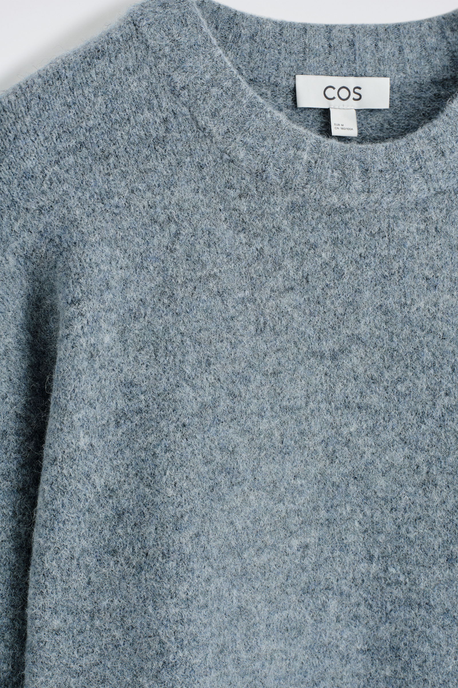 OVERSIZED ALPACA-BLEND CREW-NECK JUMPER オーバーサイズアルパカ混