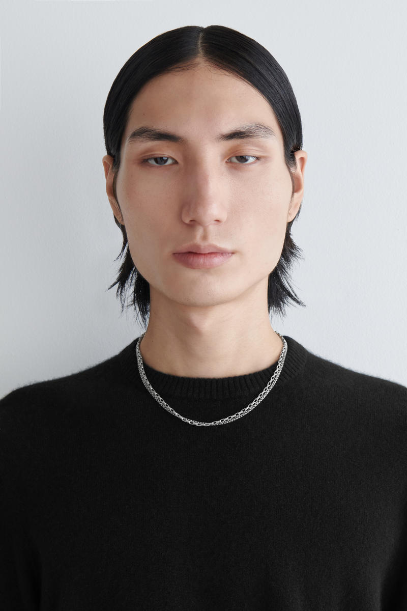 COS ダブルチェーンネックレス