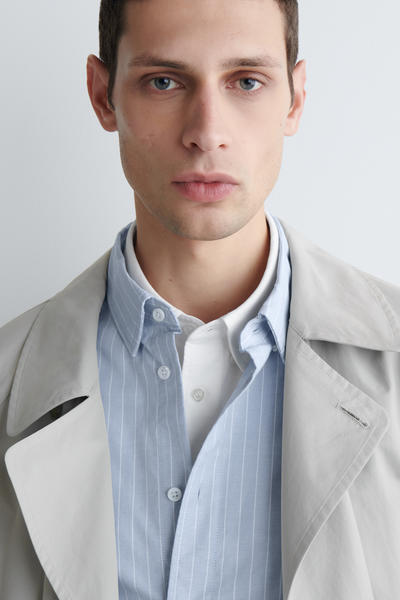 COS コットンオックスフォードシャツ