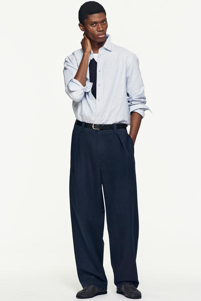 COS コットンオックスフォードシャツ