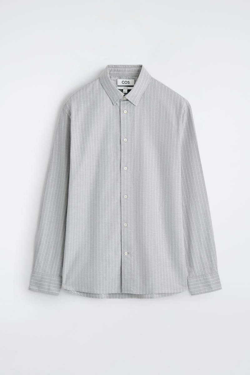 COS コットンオックスフォードシャツ